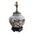 Asian Chinoiserie Table Lamp W Bird and Floral Motif For Sale