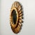 Mid Century Medium Size Giltwood Sunburst Mirror For Sale - Image 4 of 7