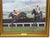 1984 Cheltenham Gold Cup Original Equestrian Oil Painting Signed by Jockeys John Francome and Phil Tuck. For Sale - Image 4 of 18