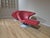 Set of Parabolica Armchairs in Red Leather from Leolux For Sale - Image 17 of 18