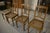 Art Deco Oak & Cane Dining Chairs, 1930s, Set of 6 For Sale - Image 4 of 15