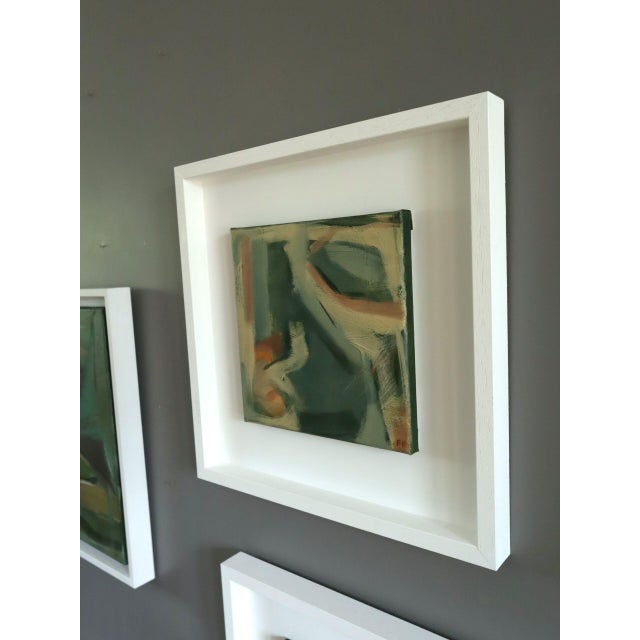 2020s Contemporary 'Forest Bathing Ii' Modernist Abstract Acrylic Painting by British Artist Frances Daws, Framed For Sale - Image 5 of 10