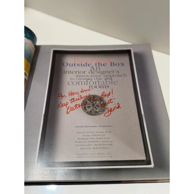 Contemporary Outside the Box by David Scott – Interior Design Book (Hardcover, 2011, the Monacelli Press) For Sale - Image 3 of 7