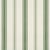Traditional Schumacher Coco Stripe Wallcovering In Green For Sale - Image 3 of 6