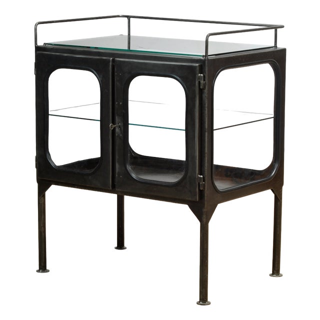 Vintage Hospital Cabinet, 1970s For Sale