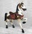 Folk Art Vintage 24" Traditional Folk Art Hand Painted Carousel Horse For Sale - Image 3 of 12