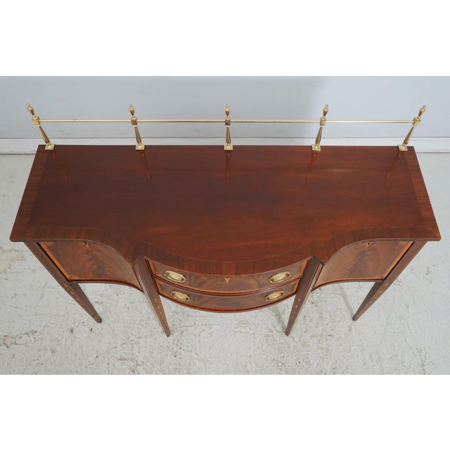 Councill Inlaid Mahogany Federal Style Sideboard For Sale In Philadelphia - Image 6 of 18