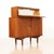 Brown 1960s Teak English Dry Bar Liquor Cabinet For Sale - Image 8 of 15