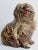 Late 20th Century Glazed Majolica Ceramic Pekingese Dog Figure For Sale - Image 5 of 9