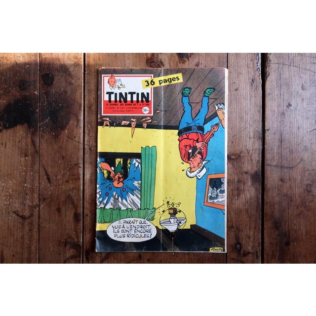 Paper Original Le Journal De Tintin No. 524, November 1958 – Tintin Au Tibet For Sale - Image 7 of 7