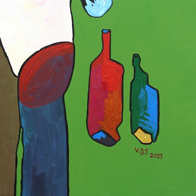 2020s "New and Groovy" Original Artwork by Valerie Etitinwo For Sale - Image 5 of 8