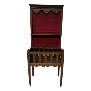 Picardy Stem-Trapped Oak Cabinet, 1700s For Sale
