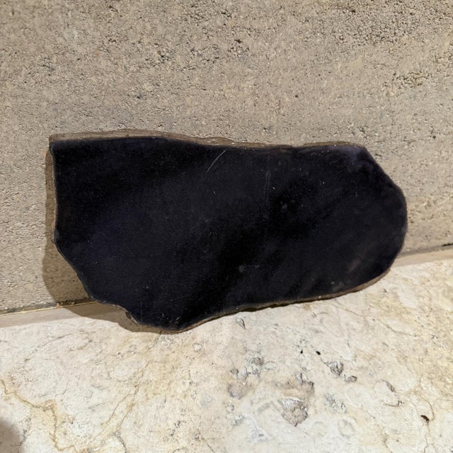 Mid-Century Modern 1970s Brazilian Natural Rock Exotic Stone For Sale - Image 3 of 6