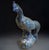 Large Rooster in Nuanced Blue Glazed Ceramic, 1970s For Sale - Image 9 of 10