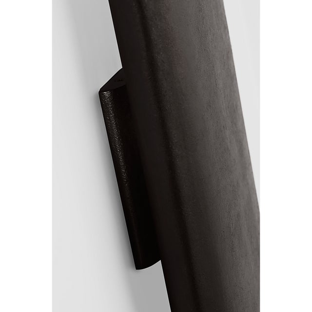 Black Kelly Wearstler for Visual Comfort Signature Lotura 12" Pocket Sconce in Museum Black For Sale - Image 8 of 11