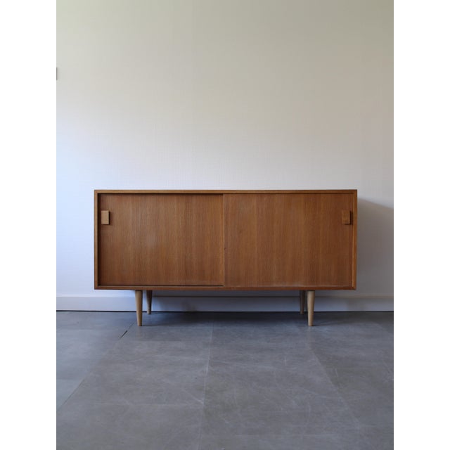 Vintage Danish Sideboard in Oak, 1960s For Sale - Image 10 of 10