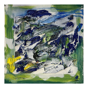 Contemporary Abstract Oil on Canvas Painting "Untitled 21312" by Martín Reyna