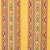 Sample - Schumacher Zarzuela Stripe Embroidery Fabric in Saffron For Sale
