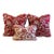 2020s Premier Prints MM Designs Red & White Botanical Floral Leaf Pillow Covers- Pair For Sale - Image 5 of 6