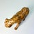 1970s Vintage Safari Boho Chic Italian Leather Wrapped Giraffe and Leopard Figurals - A Pair For Sale - Image 9 of 18