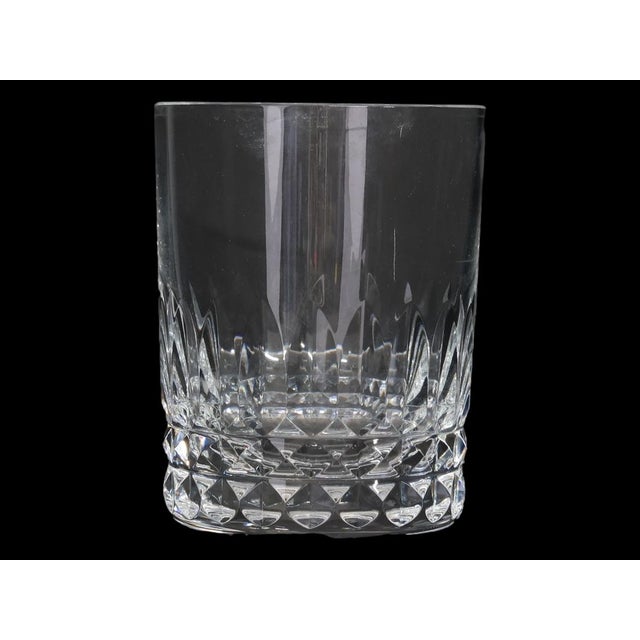 Late 20th Century Baccarat Piccadilly Pattern Double Old Fashioned Glasses, Pair For Sale In Los Angeles - Image 6 of 6
