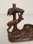 Late 19th Century 19th Century Swiss Black Forest Carving of a Stag and Tree Nut Dish For Sale - Image 5 of 12