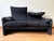 Original Loveseat sofa "Maralunga," designed by Vico Magistretti and manufactured by Cassina in Italy during the late...