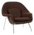 Early Restored Mid Century Brown Womb Lounge Chair by Saarinen for Knoll, Multiples/Custom Available For Sale