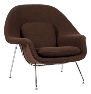 Early Restored Mid Century Brown Womb Lounge Chair by Saarinen for Knoll, Multiples/Custom Available