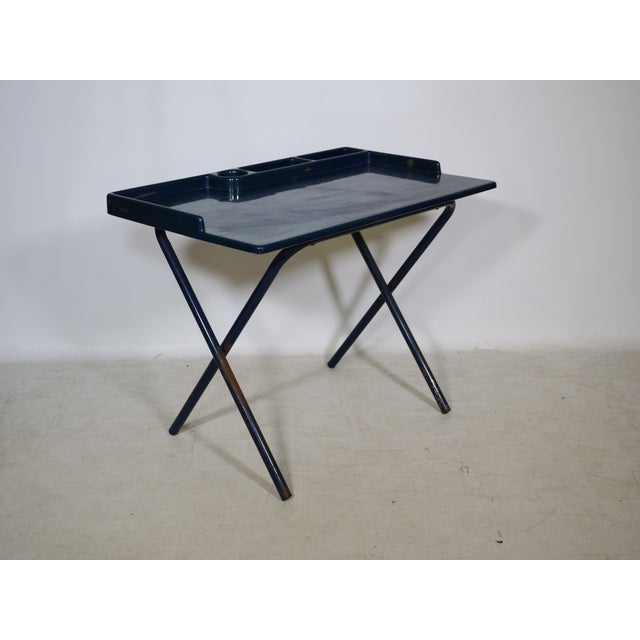 Space Age Desk in Metal and Plastic, France, 1980s For Sale - Image 18 of 18