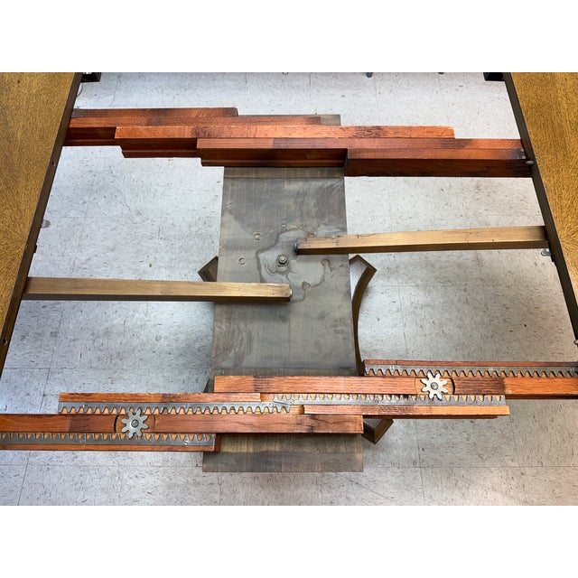 Romweber Neoclassical Dining Table W/3-Extensions ~ Seats Up to 8 For Sale - Image 9 of 10