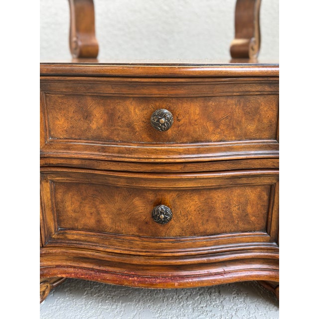 Drexel Heritage Talavera End Table – Glass Top For Sale - Image 10 of 16