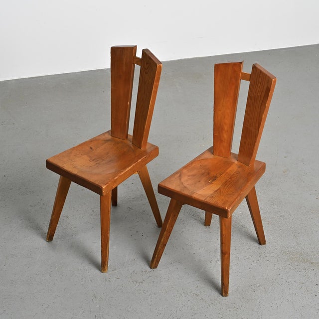 Chairs by Christian Durupt for Meribel, 1960s, Set of 2 For Sale - Image 9 of 17