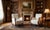 A sophisticated pair of armchairs handcrafted in Italy. These pieces showcase a timeless design, blending a graceful...