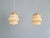 Art Deco Pendant Lights in Cream Opaline Glass, 1930s, Set of 2 For Sale - Image 13 of 13