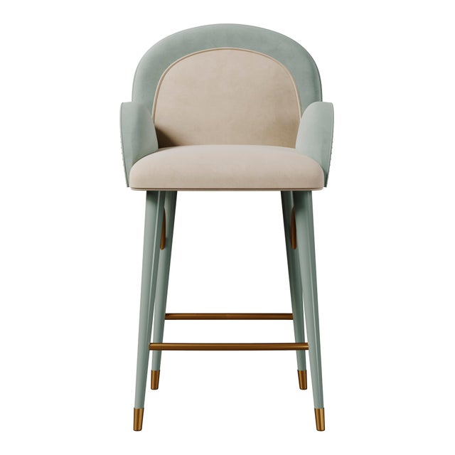 Not Yet Made - Made To Order Karin Bar Chair by Ottiu For Sale - Image 5 of 8