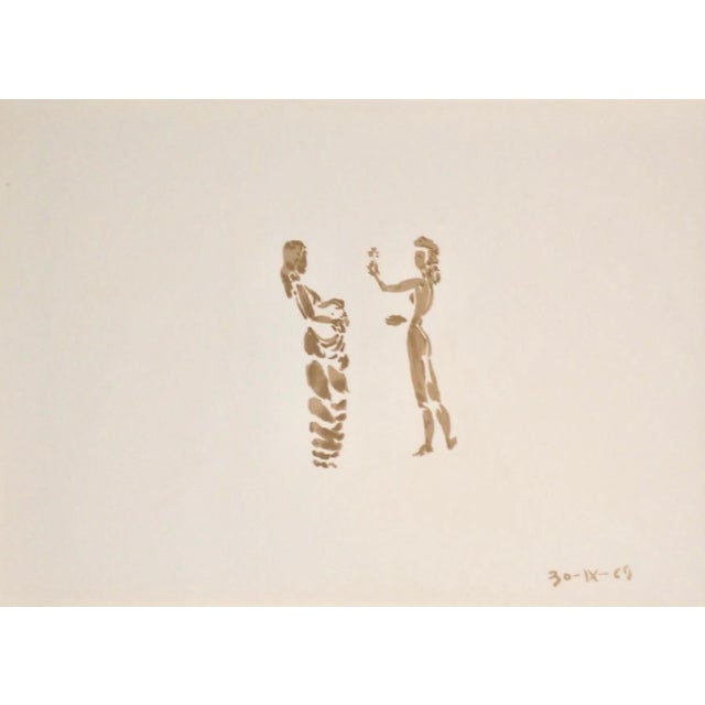 This is from a hand signed, limited edition (edition of 125) folio or full page lithographs some having a poem verso. The...