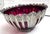 Godinger Silver Plated Centerpiece Bowl Ruby Red Glass Insert Vintage Footed Centerpiece Dish 10.5 Inch Decor For Sale - Image 9 of 12