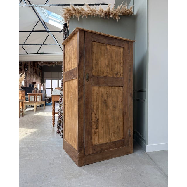 Wood Antique Country Bonnetière, 1890s For Sale - Image 7 of 12