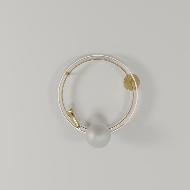 Pearl Wall Lamp Set by Creativemary For Sale - Image 11 of 18