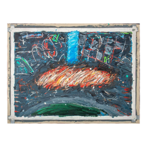 Elfi Schuselka Abstract Composition Oil on Canvas