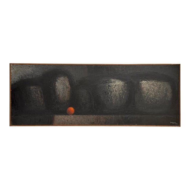 Abstract Modern Art Ramon Prats Still Life Oil Painting For Sale