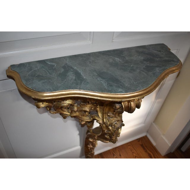 Rococo 18th Century Console of the Rococo Louis XV Era For Sale - Image 3 of 7