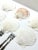 Cream 1970s Seashell Appetizer Plates & Forks – Coastal Set of 6 For Sale - Image 8 of 10