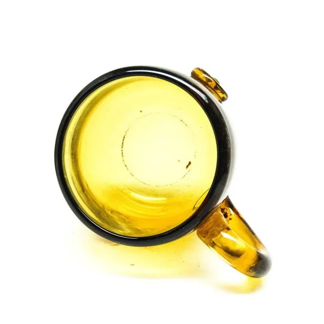 Mid-Century Modern Postmodern Beer Cup from Prądniczanka Glassworks, Poland, 1970s For Sale - Image 3 of 7