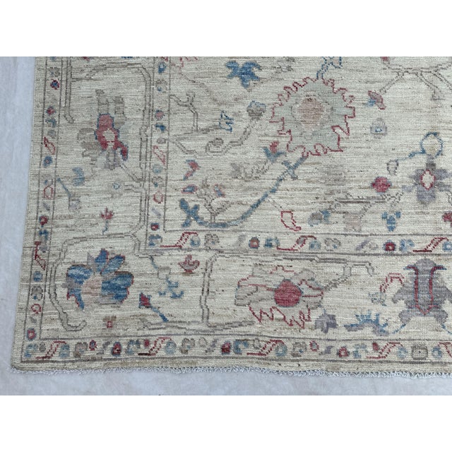 8.8x9.11 Oushak Carpet For Sale - Image 6 of 9