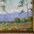 Wood Mid 20th Century Miniature Mountain Landscape Oil Painting - Unsigned Unknown Artist For Sale - Image 7 of 13