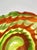 Vintage Italian Green and Orange Murano Glass Vase from Fratelli Toso, 1980s For Sale - Image 10 of 13