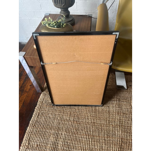 Paper Vintage 1980s Marcel Duchamp Framed Print For Sale - Image 7 of 8