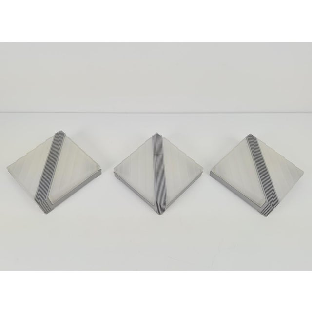 Vintage Wall Lamps from Fratelli Martini, Italy, 1980, Set of 3 For Sale - Image 13 of 13